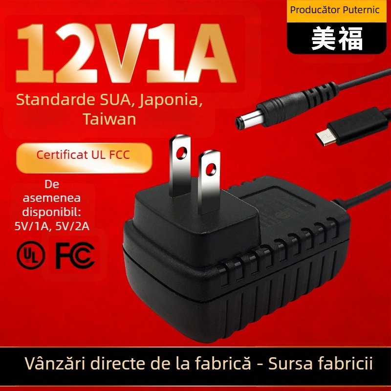 Adaptor de alimentare pentru tabletă, ieșire 12V 1A, intrare 100-240V, brand Mifu