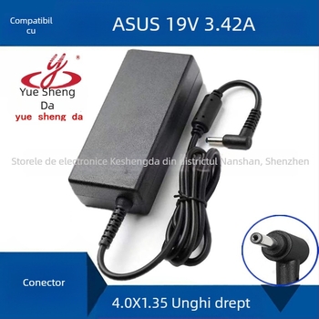 Adaptor încărcător Asus U305F pentru laptop, 19V 3.42A, conector 4.0×1.35mm