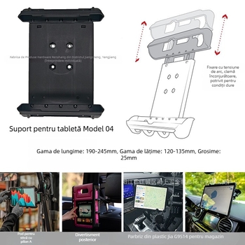 Suport/bază pentru tabletă iPad — prelucrare OEM, 270 g, garanție în toată țara, factură inclusă