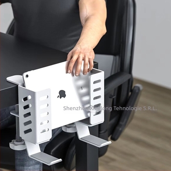 Suport lateral de răcire pentru laptop/tabletă — fără găuri, universal, aliaj de aluminiu, model X6, greutate 580 g