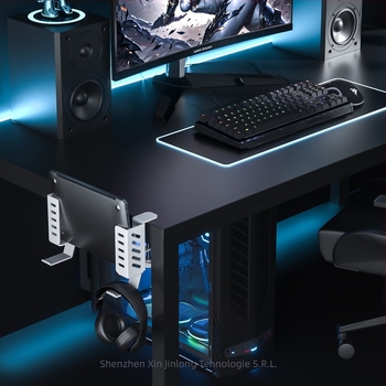 Suport lateral de răcire pentru laptop/tabletă — fără găuri, universal, aliaj de aluminiu, model X6, greutate 580 g