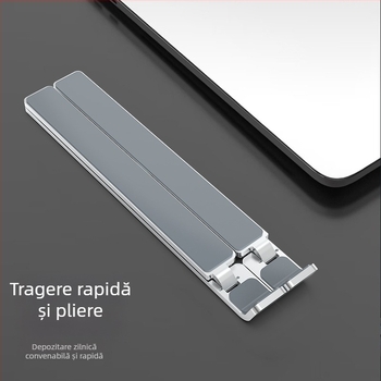 HYDUODUO Suport pentru laptop din aliaj de aluminiu, pliabil, 200 g