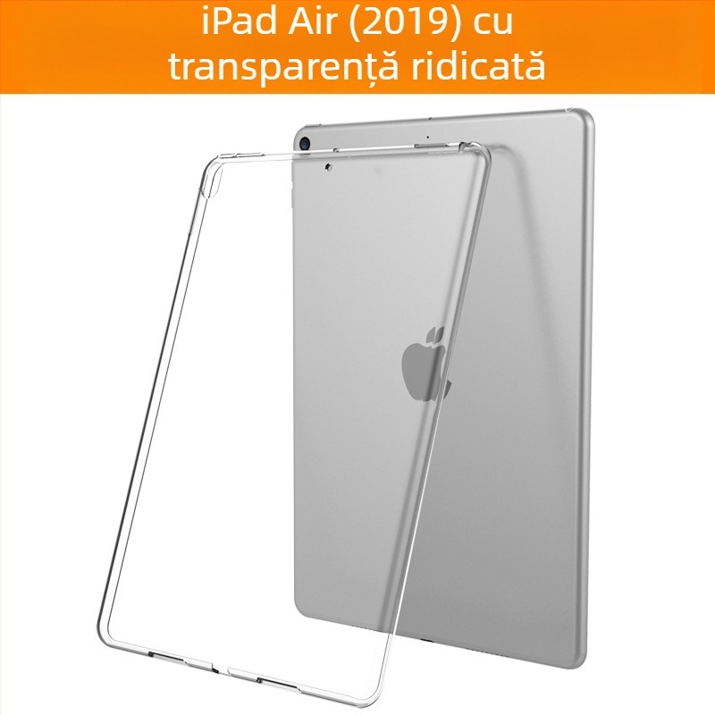 Husă de protecție iPad - capac spate, silicon/TPU, turnare prin injecție, compatibilă cu iPad 2/3/4, Air, Pro, seria Mini