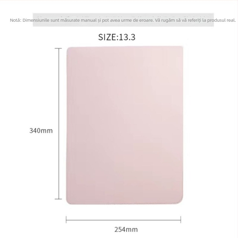 Protecție pentru laptop cu exterior PVC și căptușeală din piele sintetică; impermeabilă, rezistentă la uzură, rezistentă la cutremure; personalizare logo disponibil.