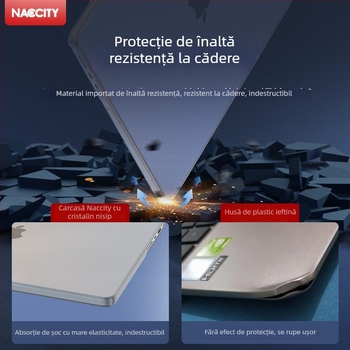 NACCITY husă TPU pentru MacBook Pro și Air – material TPU, tip husă protejatoare