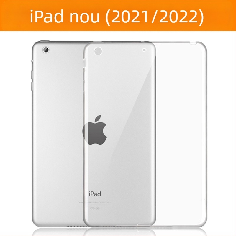 Carcasă TPU pentru iPad – compatibilă cu iPad 1–4, Air, Air 2, Pro, Mini (1–4); fără funcție de somn