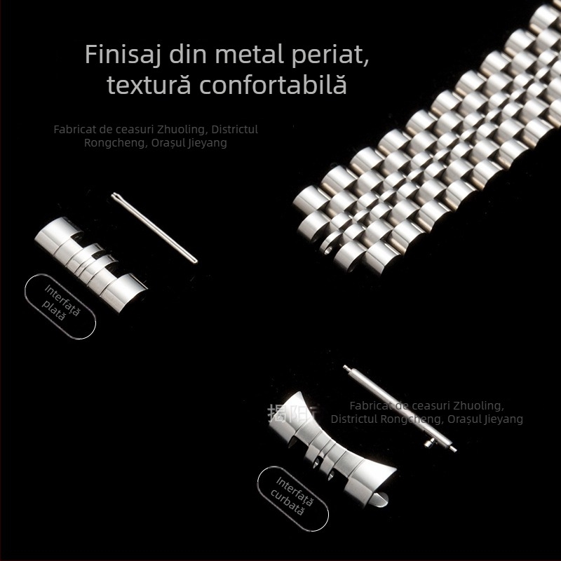 Curea pentru Apple Watch din oțel inoxidabil, design versatil, lansare vară 2025