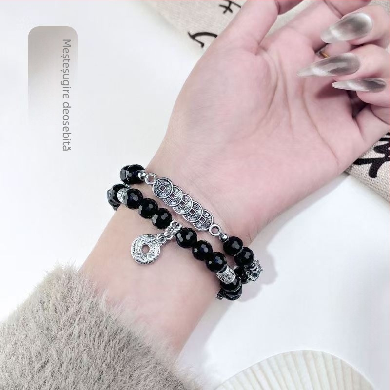 Brățară metalică Five Emperors Money DIY pentru Xiaomi Mi Band 10 și Huawei 10 Gen, NFC, interfață de 18 mm