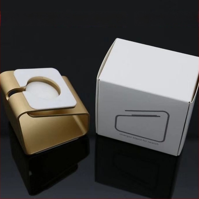 Suport de încărcare metal pentru Apple Watch – Design minimalist, construcție din metal