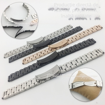 Brățară Milanese din oțel inoxidabil pentru Mi Band 3/4/5, cu trei mărgele, compatibilă cu Mi Band 3/4/5, material: oțel inoxidabil, design: Milanese cu trei mărgele, stil: fashion commuter