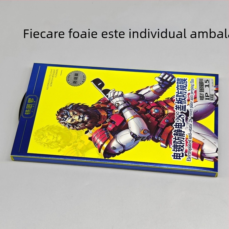 Blacksmith protecție ecran din sticlă securizată anti-peep pentru Apple iPhone