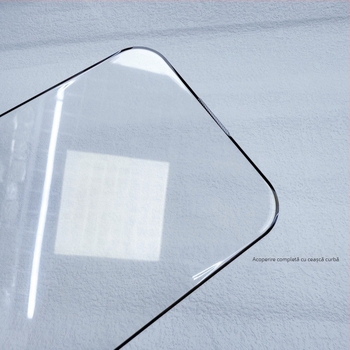 Protecție ecran iPhone din sticlă tempered, adeziv complet, folie frontală, intimitate anti-peep, 0.15mm
