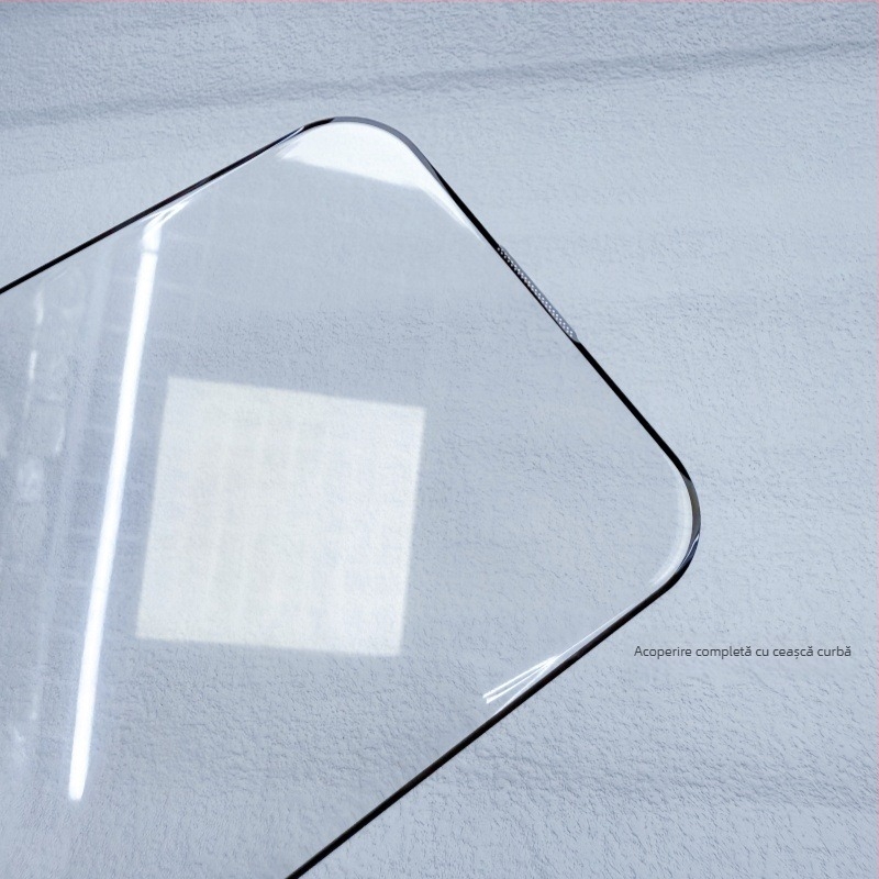 Protecție ecran iPhone din sticlă tempered, adeziv complet, folie frontală, intimitate anti-peep, 0.15mm