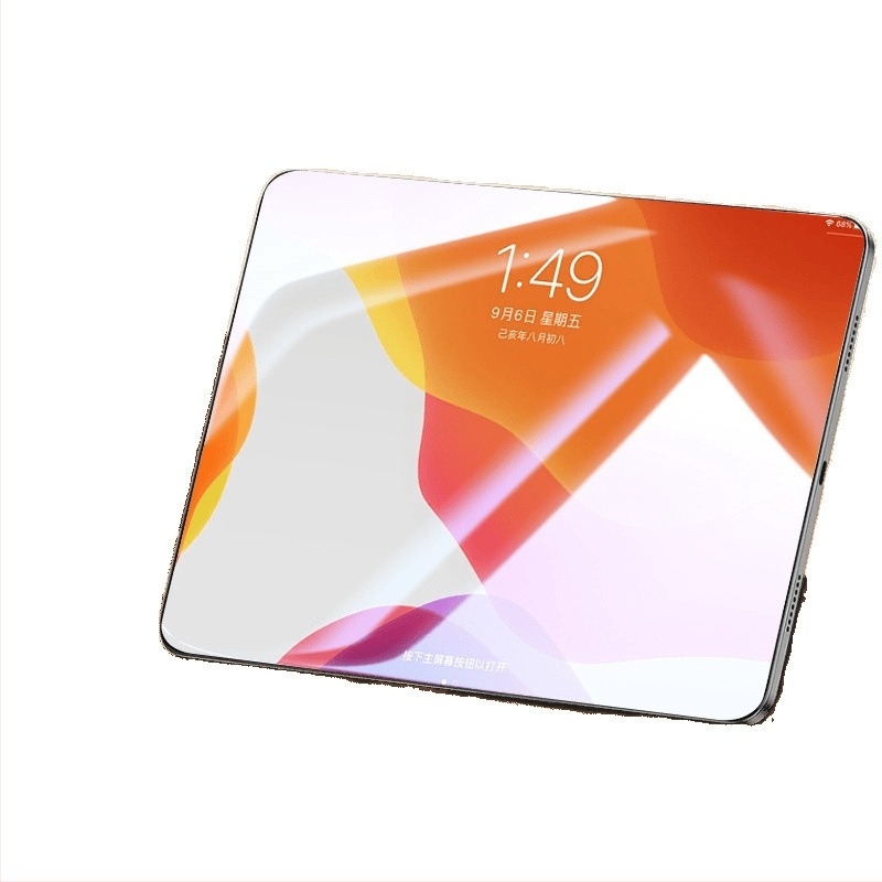 Protecție ecran din sticlă temperată pentru iPad — folie față și spate, claritate HD, anti-amprentă, anti-lumină albastră