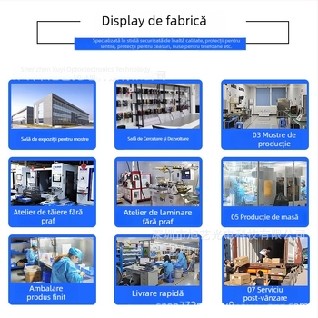 Protecție ecran anti-spionaj 360° pentru iPhone 16 Pro și 15 Pro – ecran complet, protecție oculară ultra clară