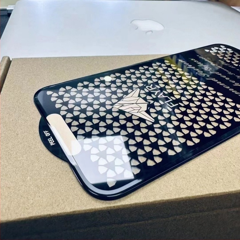 Protecție ecran HD din sticlă temperată pentru iPhone 14 Pro Max – ecran complet, margini curbate