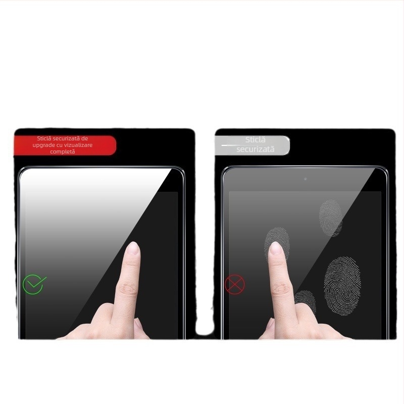 Protecție ecran din sticlă temperată, cu finisaj mat, pentru iPad Pro 11 inch (2024) și iPad 9.7/10.2