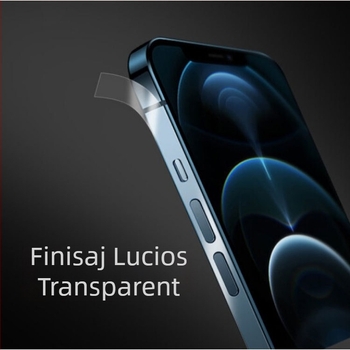 Film de cadru pentru iPhone — mat, HD, anti-amprentă, auto-reparare, hidrogel/membrană moale; film cadru iPhone 14