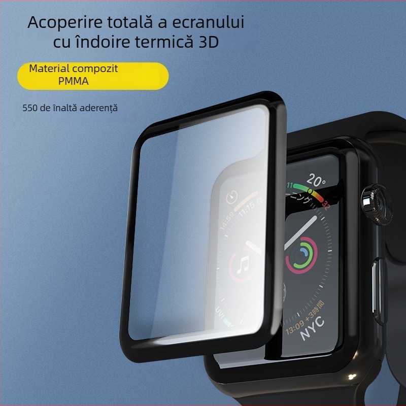 PMMA folie protectoare pentru Apple Watch Series 7 – PMMA îndoire la cald