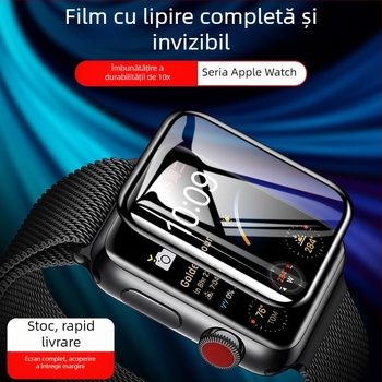 Apple Watch PMMA 3D acoperire completă a ecranului — rezistent la impacturi și zgârieturi (Brand: Sincerity)