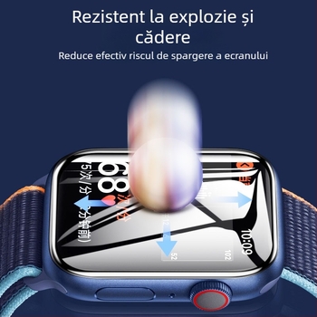 Apple Watch PMMA 3D acoperire completă a ecranului — rezistent la impacturi și zgârieturi (Brand: Sincerity)