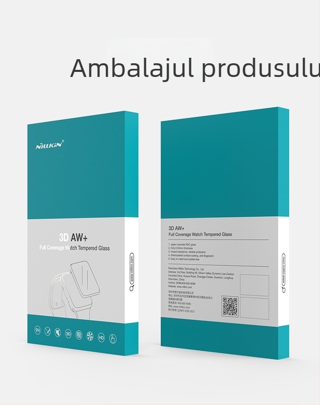Nillkin Apple Watch 3D AW+ folie de protecție din sticlă temperată