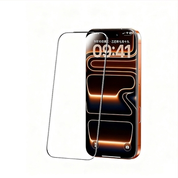 Protecție ecran din sticla temperată pentru iPhone 17 Pro Max – antireflexie, acoperire totală, anti-amprente, anti-lumină albastră