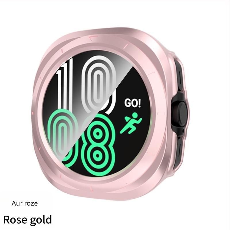 Carcasă pentru ceas din PC, compatibil Galaxy Watch7 Ultra, design decupat și TPU integrat