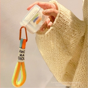 Carcasă AirPods pentru Apple – Graffiti curcubeu, TPU, design în relief în stil desen animat, personalizabil, compatibil cu AirPods 1/2/3/4 și Pro/Pro2