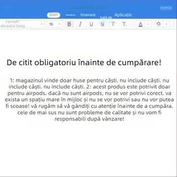 Carcasă din silicon cu Tamagotchi drăguț, desen animat, pentru AirPods Pro 2/3 — husă protectoare moale