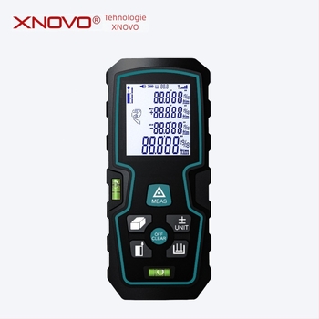 Xinnuo S8 distanțometru cu laser portabil, nivel cu bulă dublu, ABS+PC, IP54