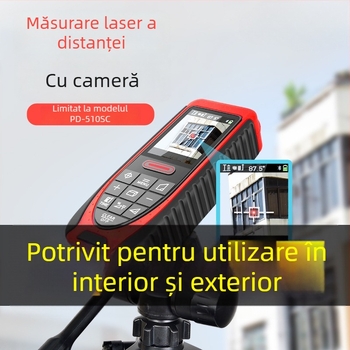Măsurător cu laser de distanță, cu imagine infraroșu, portabil, orizontal, pentru măsurători în exterior, riglă electronică de înaltă precizie
