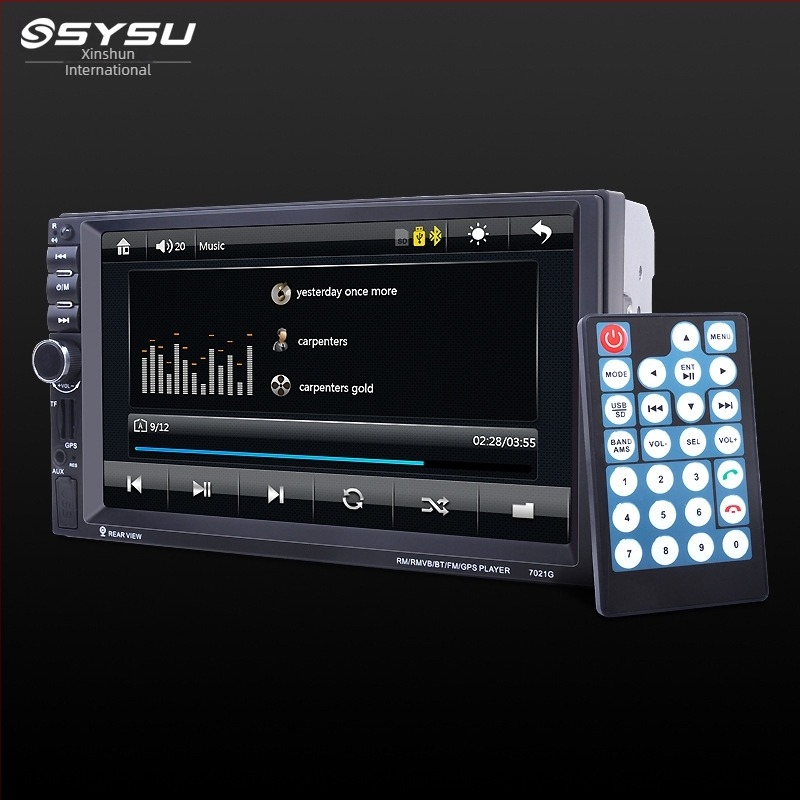 Navigație multimedia auto MP5, conectivitate cu smartphone, MP4 player, înregistrator de bord integrat și vedere de spate