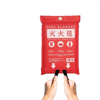 Pătură de incendiu din fibră de sticlă – rezistentă la flăcări, la temperaturi înalte, reutilizabilă, marca Jijun, model personalizabil