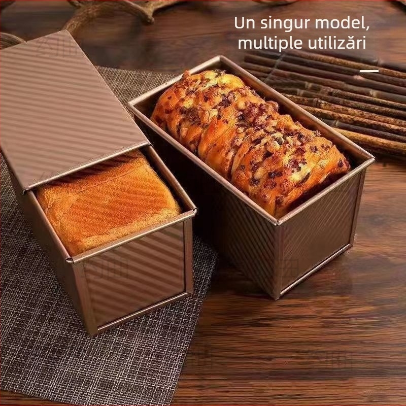 Formă metalică pentru toast, antiaderentă, alimentară, ustensilă de coacere pentru uz casnic, formă de pernă