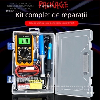 Set de lipit cu încălzire internă, pentru reparații ale electronicelor casnice, temperatură reglabilă, putere mare