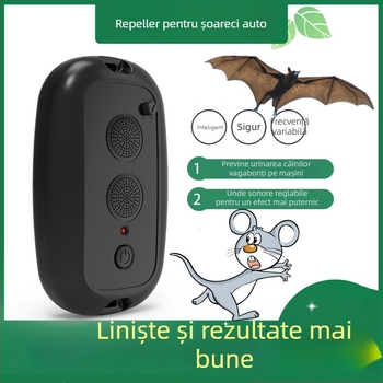 JL-213 Repeller de șoareci montat pe vehicul, reglabil, 12V, 1–3W, Carcasă ABS