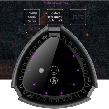 Lampă pentru omorârea țânțarilor cu capcana cu unde luminoase, LED-uri, acoperire 61 m²+, ignifugă, 1 an garanție