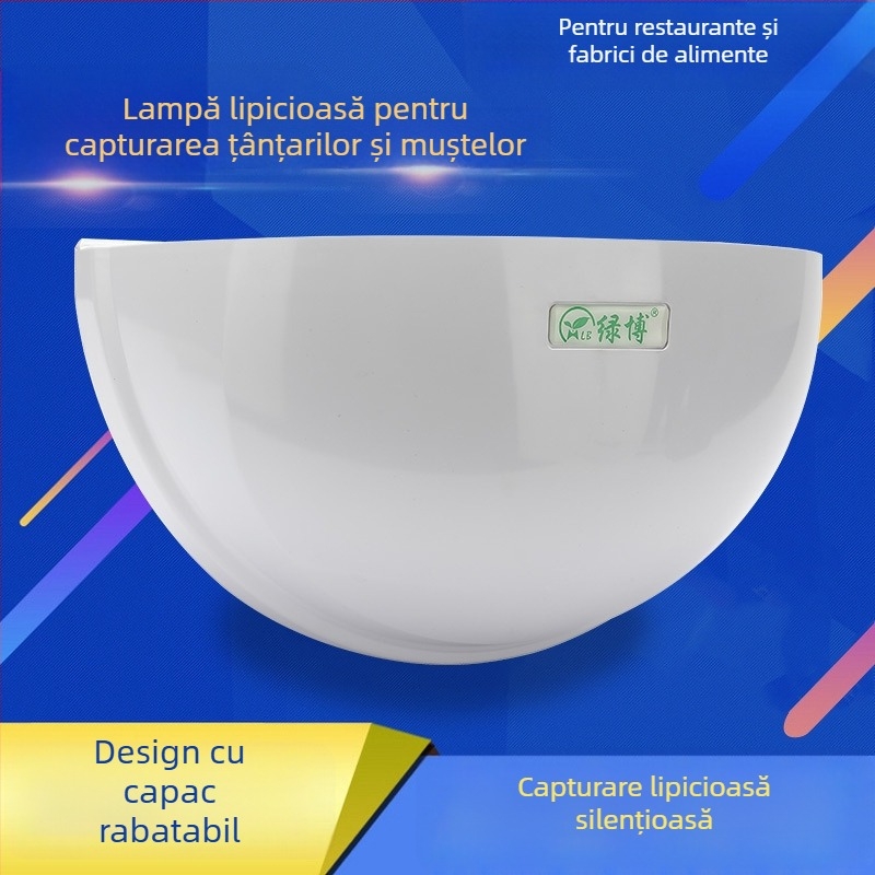 Green Bo Lampă adezivă pentru muște și țânțari – pentru restaurante și locuințe