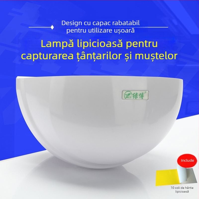 Green Bo Lampă adezivă pentru muște și țânțari – pentru restaurante și locuințe
