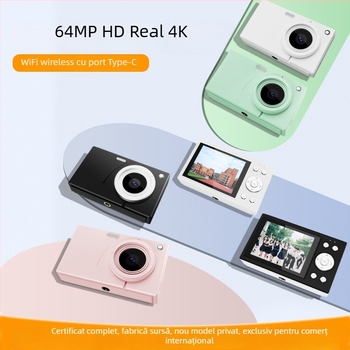 Cameră CCD ccd-X1 - senzor CCD 64MP, video 4K HD, zoom optic 16x, senzor 2/3 inch, Wi-Fi