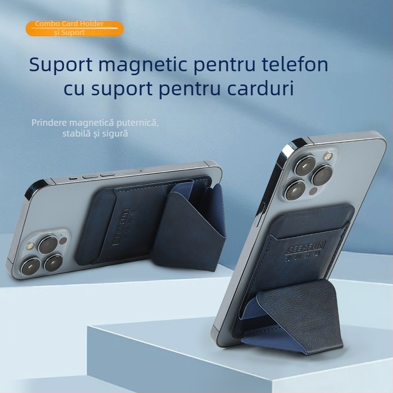 Arctic Titan suport magnetic pentru telefon și staționare pliabilă – portabil, ultra-subțire, cu adeziv pe spate pentru husă cu carduri