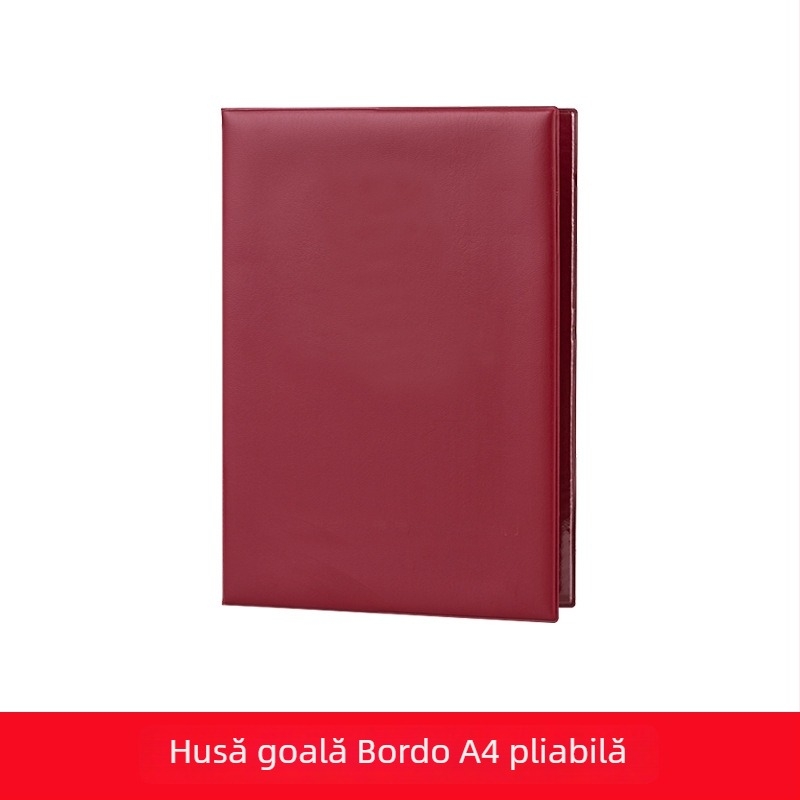 Portcard din piele pentru certificat de tutun (copie originală), ramă de perete pentru licențe de afaceri și igienă alimentară, stil ins wind