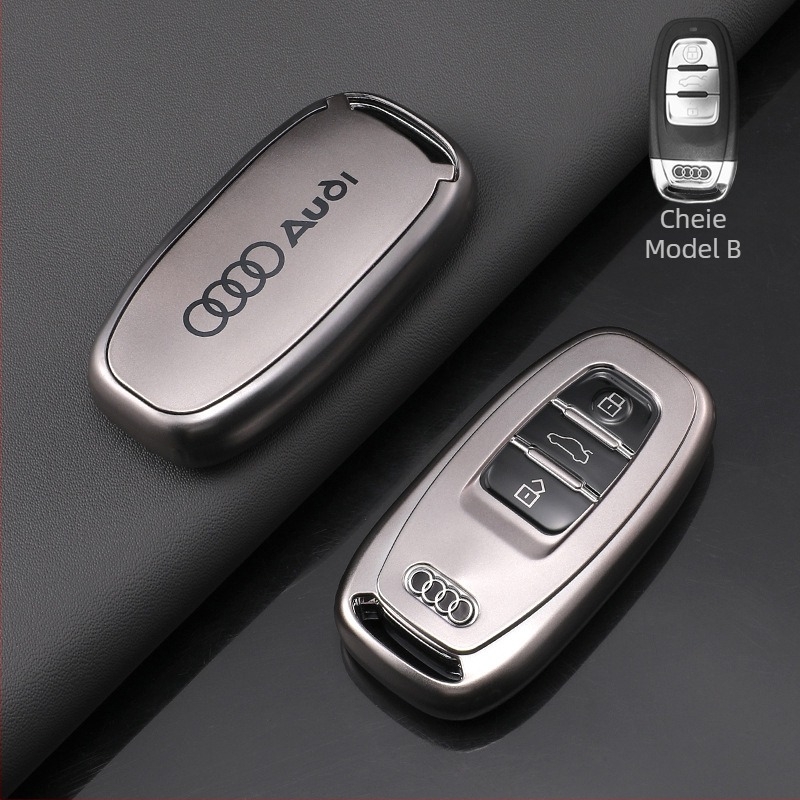 Carcasă pentru cheie Audi A4L pentru Q3/Q5L/A6L/A3L/Q2L, TPU carcasă, stil simplu, personalizare disponibilă