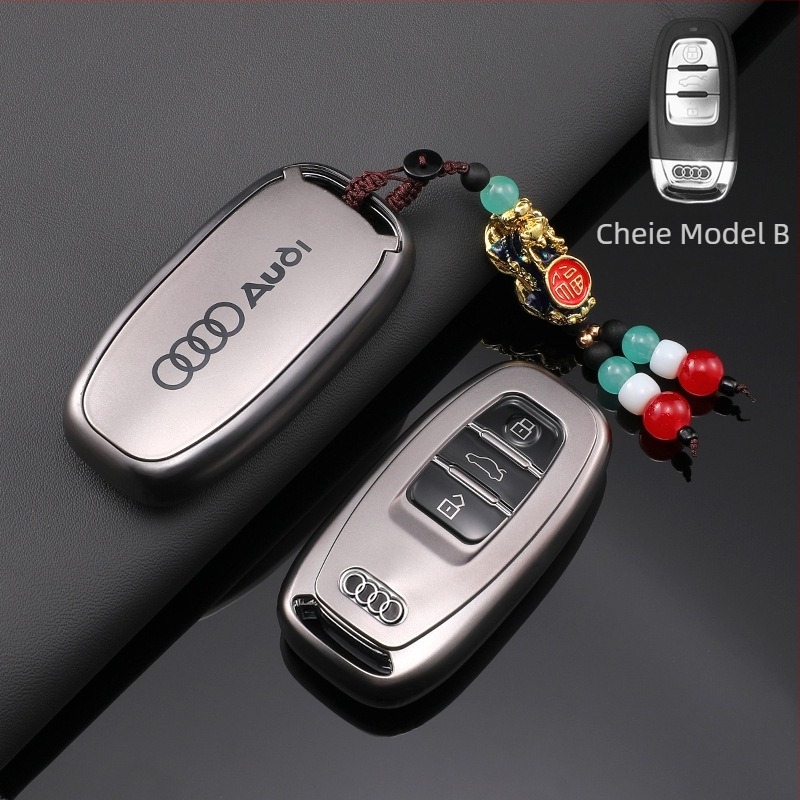 Carcasă pentru cheie Audi A4L pentru Q3/Q5L/A6L/A3L/Q2L, TPU carcasă, stil simplu, personalizare disponibilă