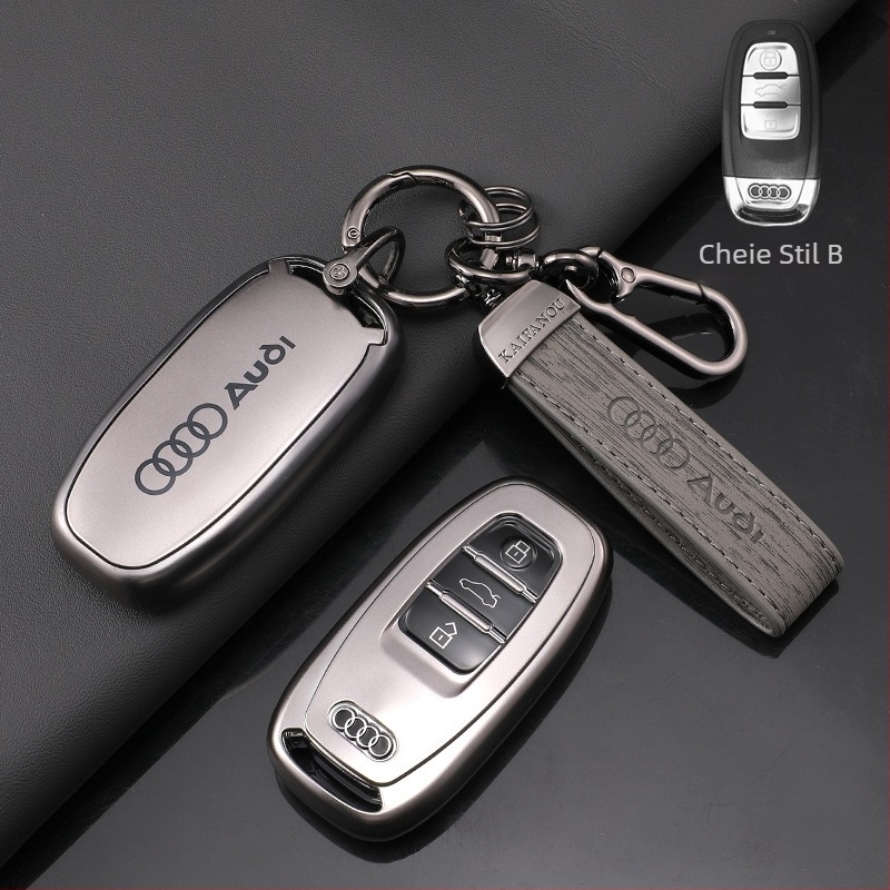 Carcasă pentru cheie Audi A4L pentru Q3/Q5L/A6L/A3L/Q2L, TPU carcasă, stil simplu, personalizare disponibilă