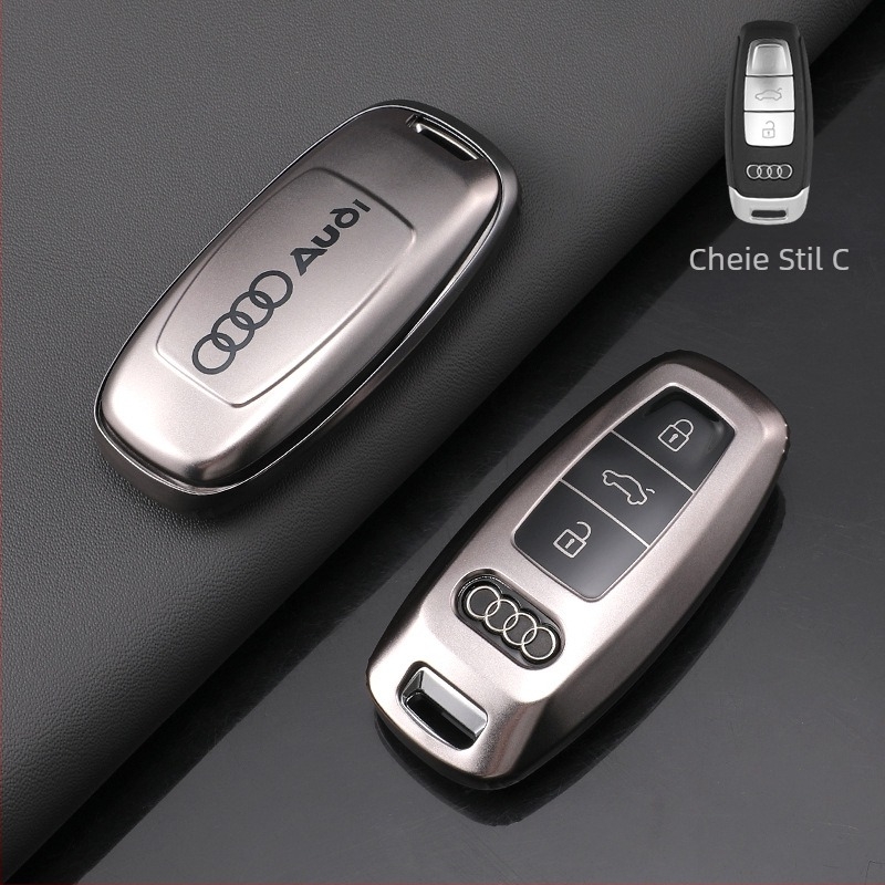 Carcasă pentru cheie Audi A4L pentru Q3/Q5L/A6L/A3L/Q2L, TPU carcasă, stil simplu, personalizare disponibilă