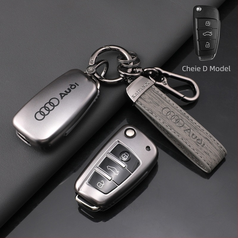 Carcasă pentru cheie Audi A4L pentru Q3/Q5L/A6L/A3L/Q2L, TPU carcasă, stil simplu, personalizare disponibilă