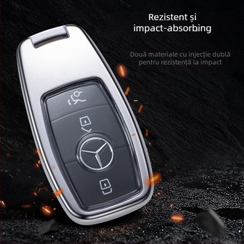 Carcasă de cheie Mercedes-Benz | aliaj de zinc | stil etnic | Compatibil cu E260L, E300L, C200L, C260L, A200L, GLBCES