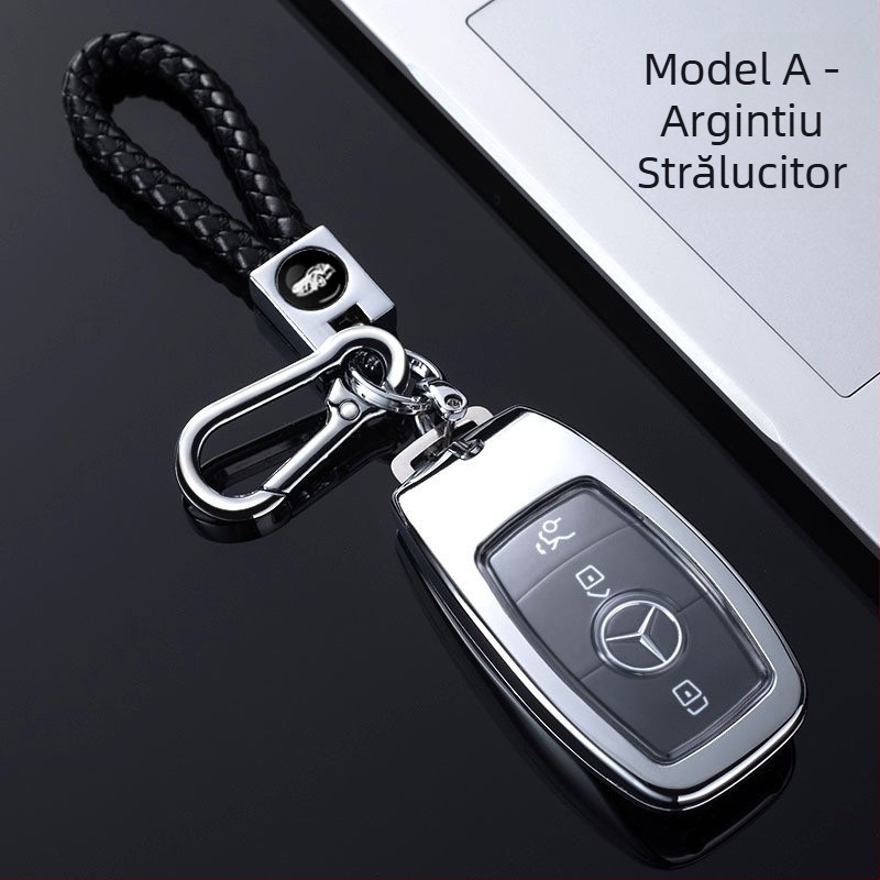 Carcasă de cheie Mercedes-Benz | aliaj de zinc | stil etnic | Compatibil cu E260L, E300L, C200L, C260L, A200L, GLBCES